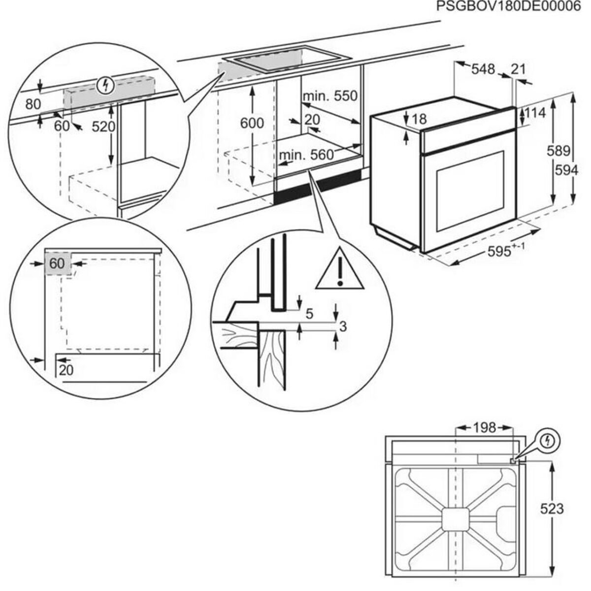 Фурна за вграждане Electrolux EOC8P39WZ , 72 , А+ , Пиролиза , Сензорно - Image 6
