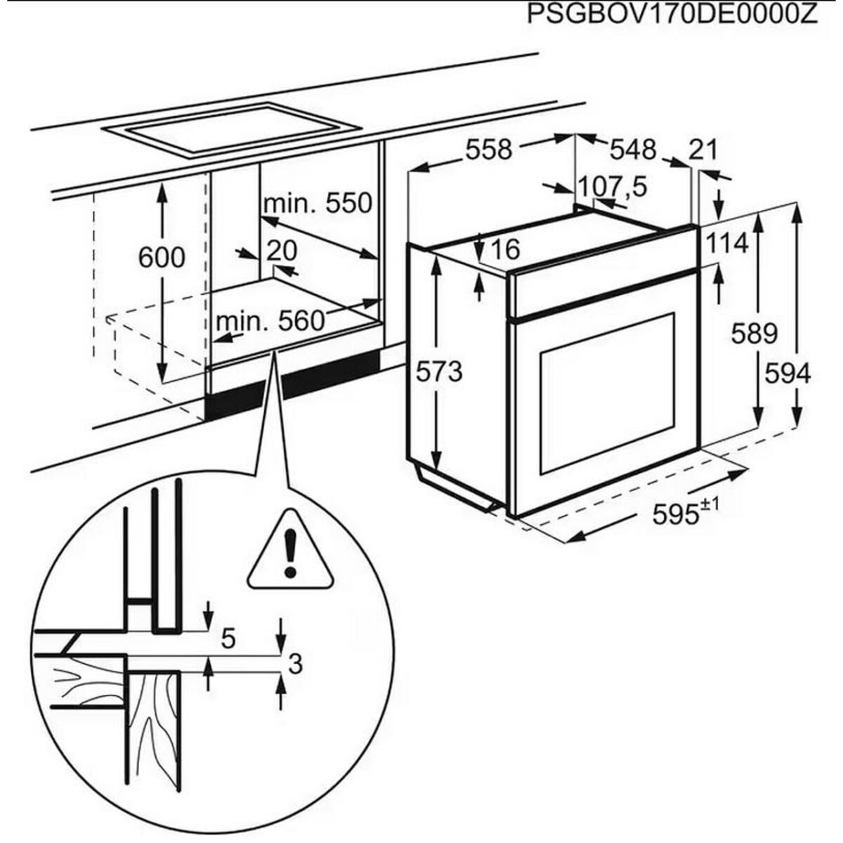 Фурна за вграждане Electrolux EOD6P77WX , 72 , Push бутони , А+ , Пиролиза - Image 7