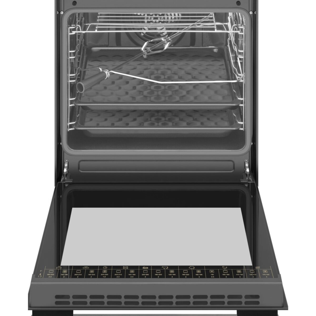 Готварска печка (ток) AMICA 6018CE3.434EHTAKDQXX , INOX , Керамични - Image 4