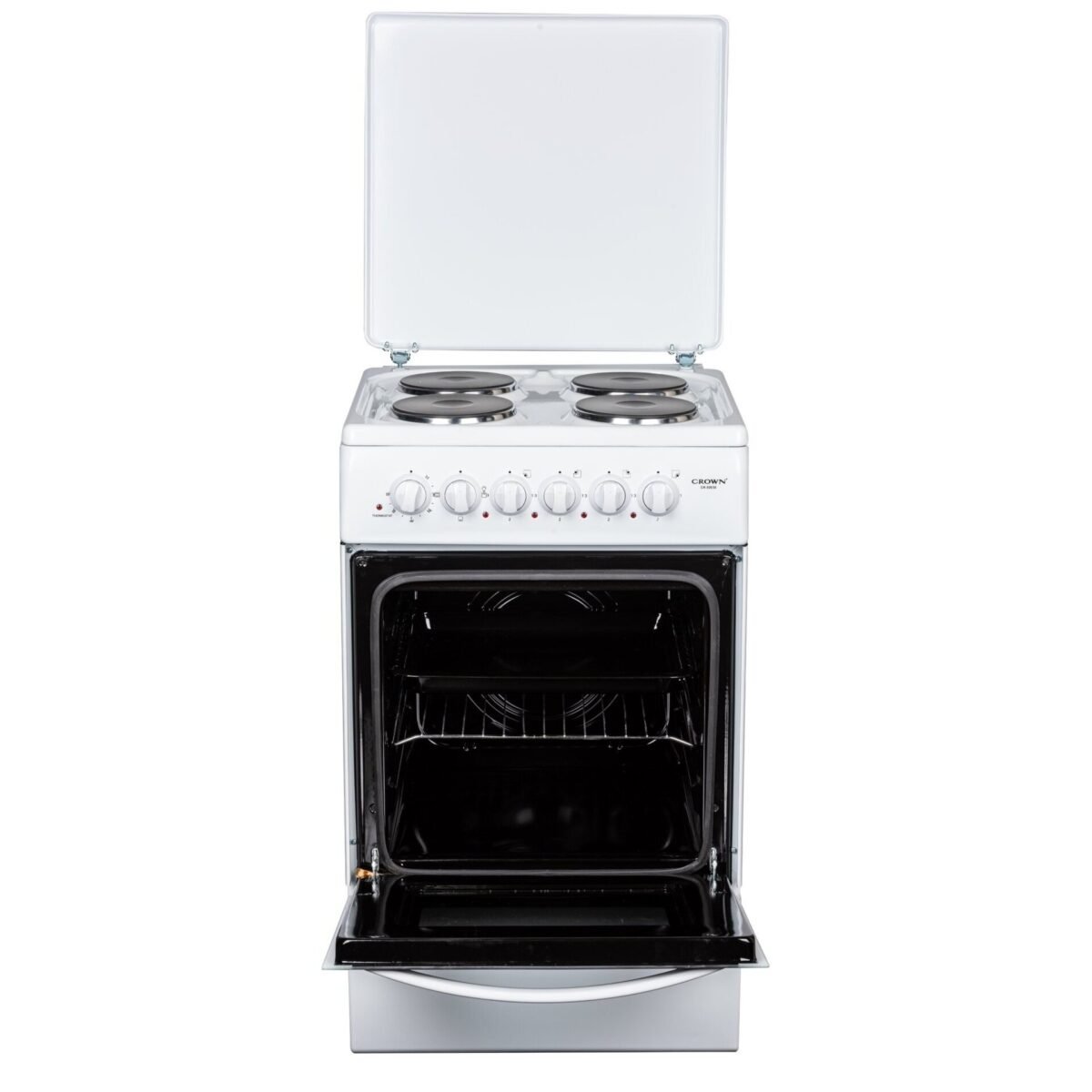 Готварска печка (ток) Crown CR-50E50 , 4 ток , Бял - Image 2