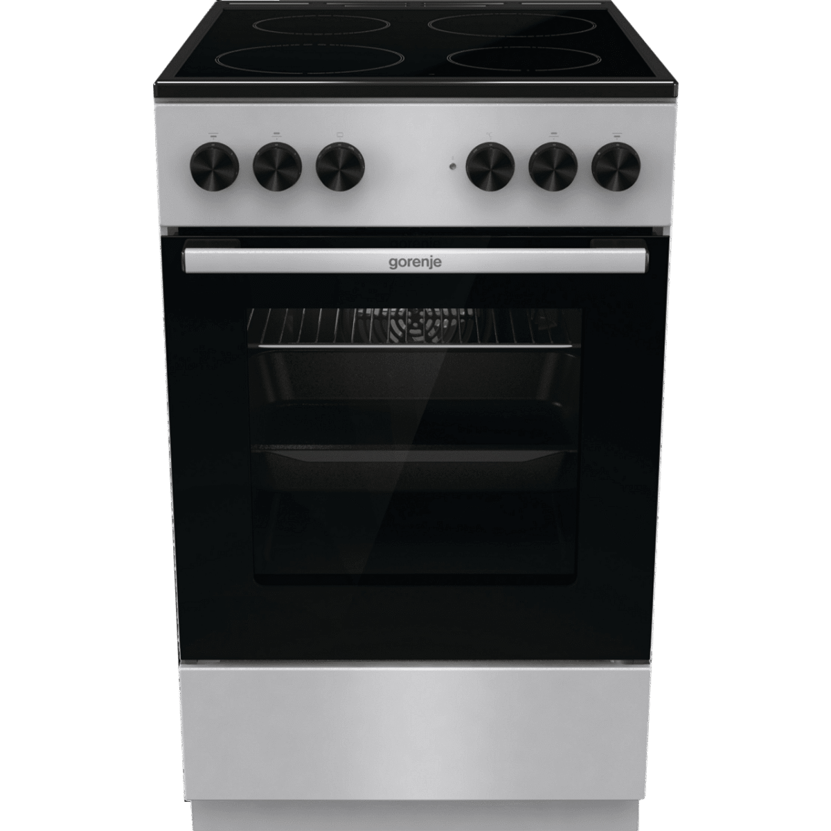 Готварска печка (ток) Gorenje GEC5A61SG , INOX , Керамични - Image 1