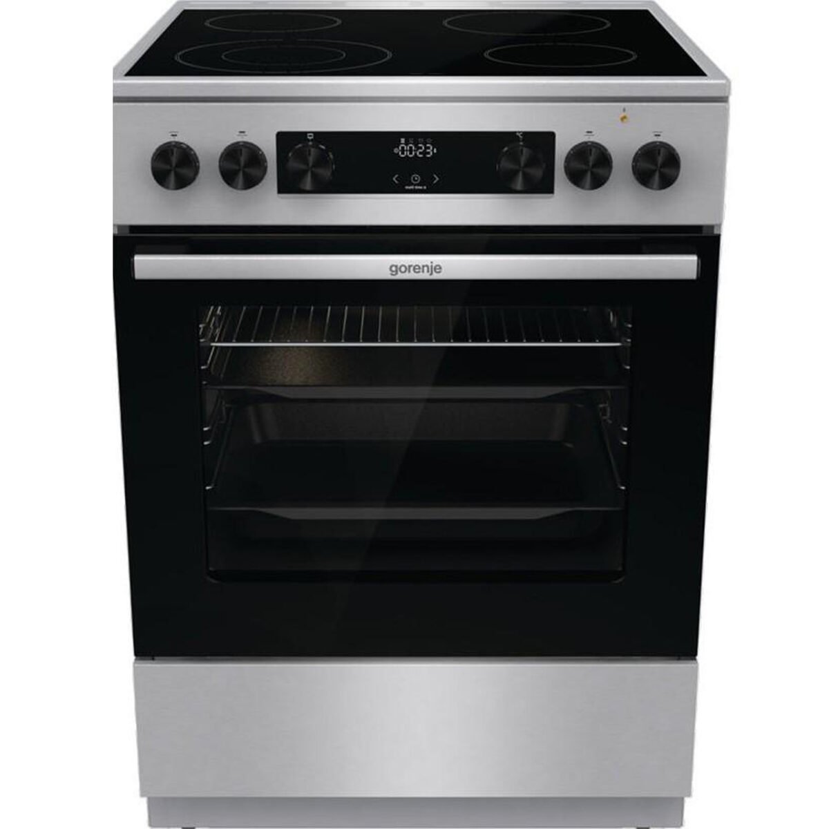 Готварска печка (ток) Gorenje GECS6C70XC , INOX , Керамични - Image 1