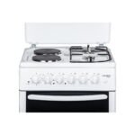 Готварска печка (ток/газ) Crown CR-5050V , 2 газ 2ток , Бял - Image 4