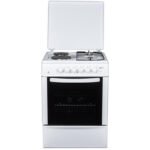 Готварска печка (ток/газ) Crown CR-6060V , 2 газ 2ток , Бял