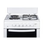 Готварска печка (ток/газ) Crown CR-6060V , 2 газ 2ток , Бял - Image 4
