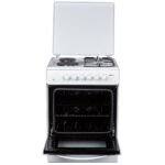 Готварска печка (ток/газ) Crown CR-6060V , 2 газ 2ток , Бял - Image 3