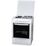 Готварска печка (ток/газ) Crown CR-6060V , 2 газ 2ток , Бял - Image 2