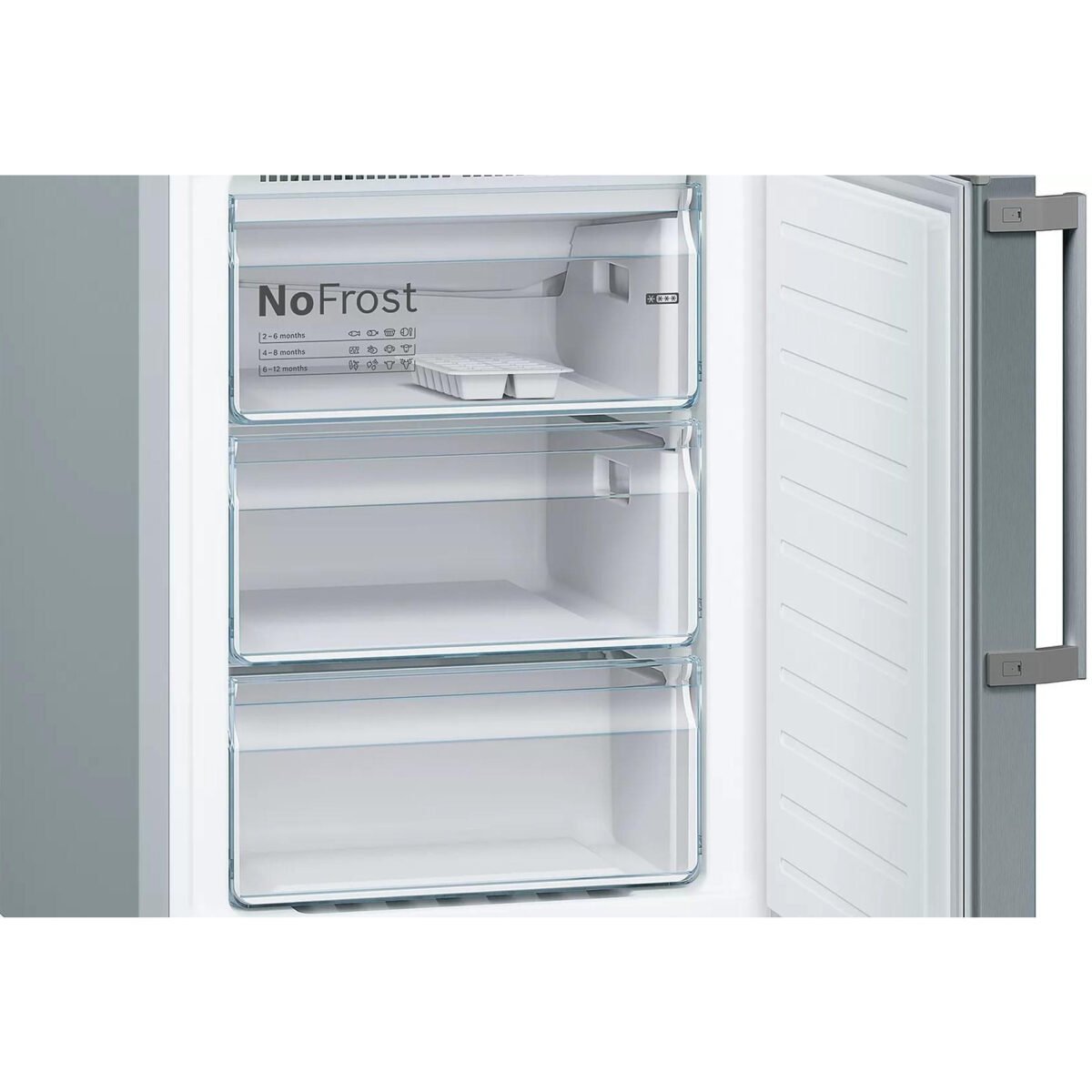 Хладилник с фризер Bosch KGN397LEQ , 368 l, E , No Frost , Инокс - Image 5