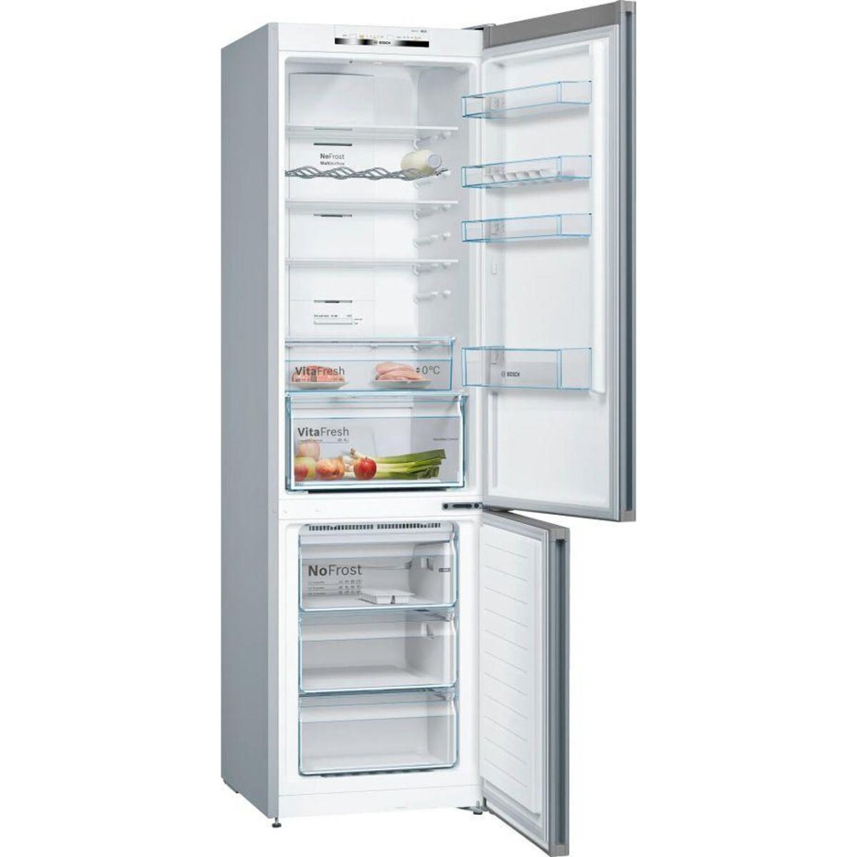 Хладилник с фризер Bosch KGN39VLEB , 368 l, E , No Frost , Сив - Image 2