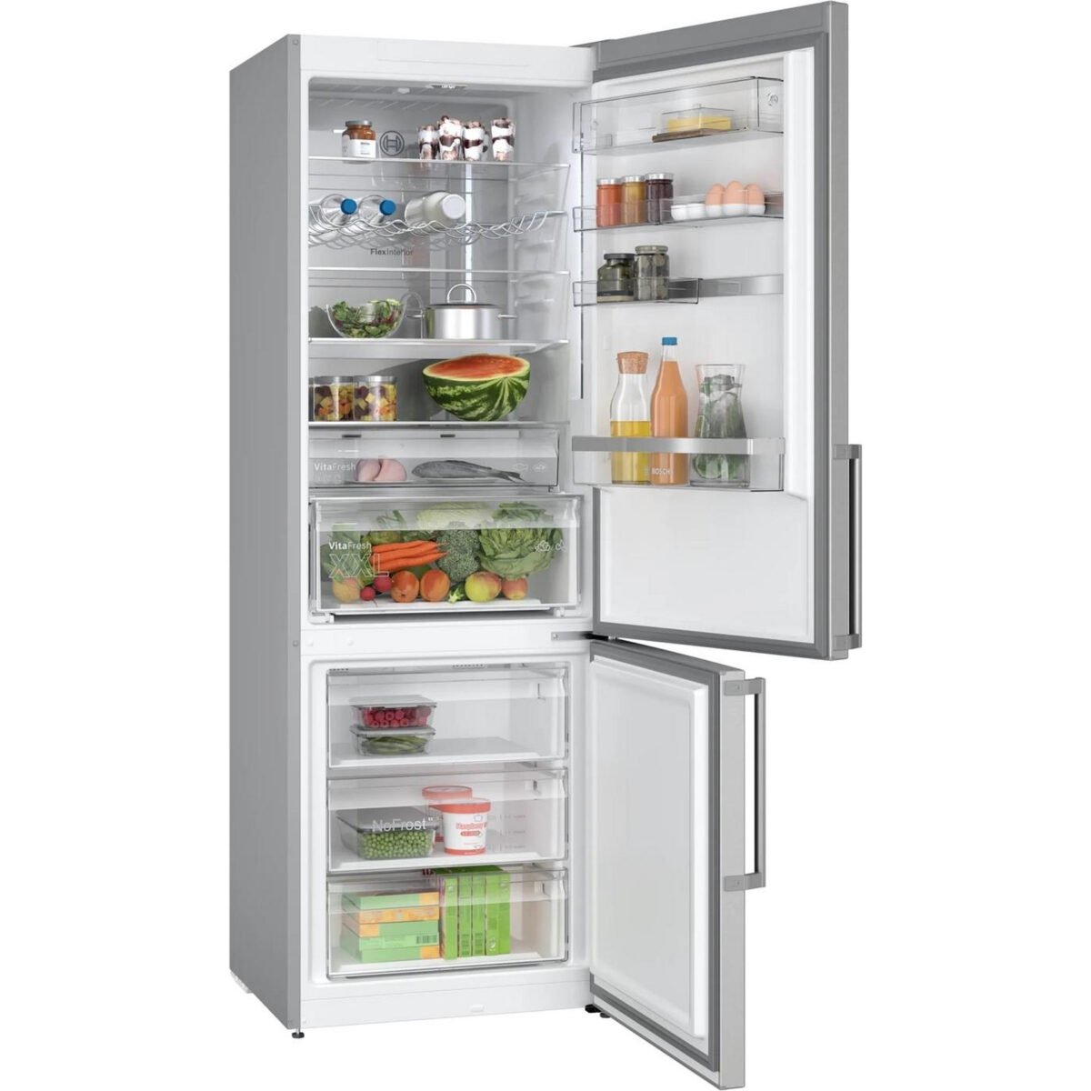 Хладилник с фризер Bosch KGN49AIBT , 440 l, B , No Frost , Инокс - Image 2
