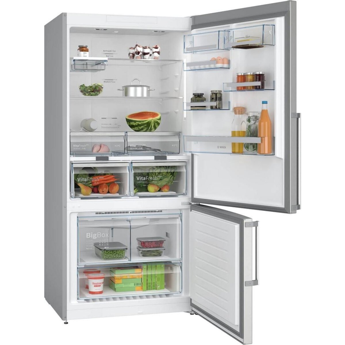 Хладилник с фризер Bosch KGN86AIDR , 631 l, D , No Frost , Инокс - Image 2