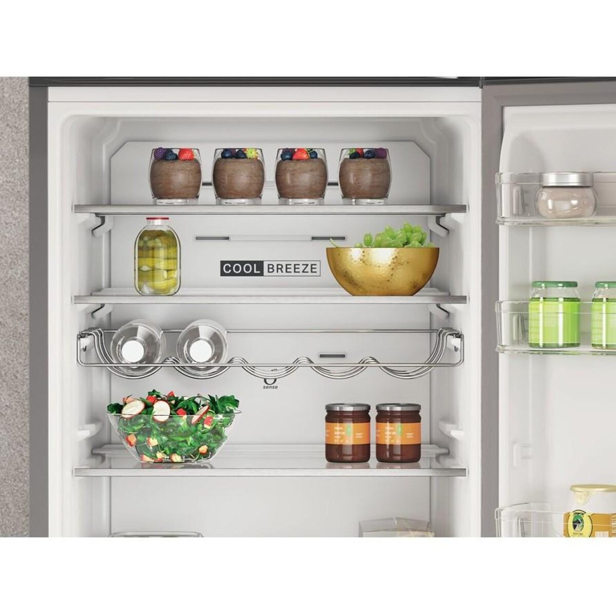 Хладилник с фризер Whirlpool W7X 92I OX*** , 367 l, E , No Frost - Image 5