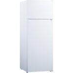 Хладилник с горна камера Crown DF241EWH , 206 l, E , Бял , Статична