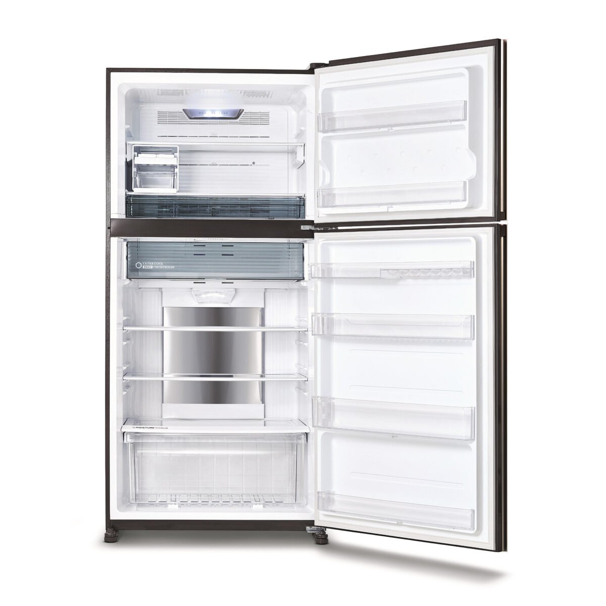 Хладилник с горна камера Sharp SJ-YG740G-SL , 604 l, E , No Frost , Инокс - Image 2