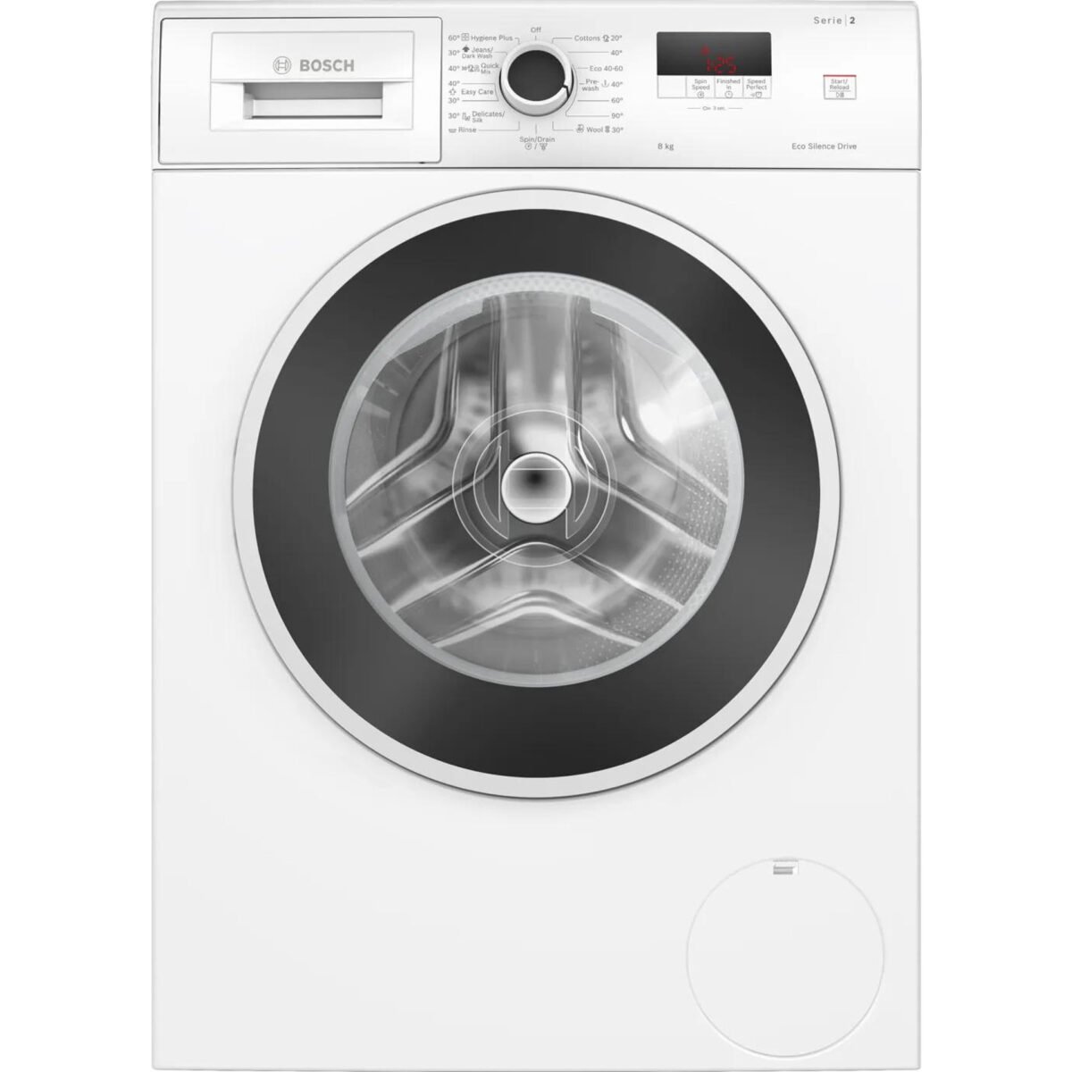 Пералня Bosch WGE03200BY , 1200 об./мин., 8.00 kg, A , Бял - Image 1