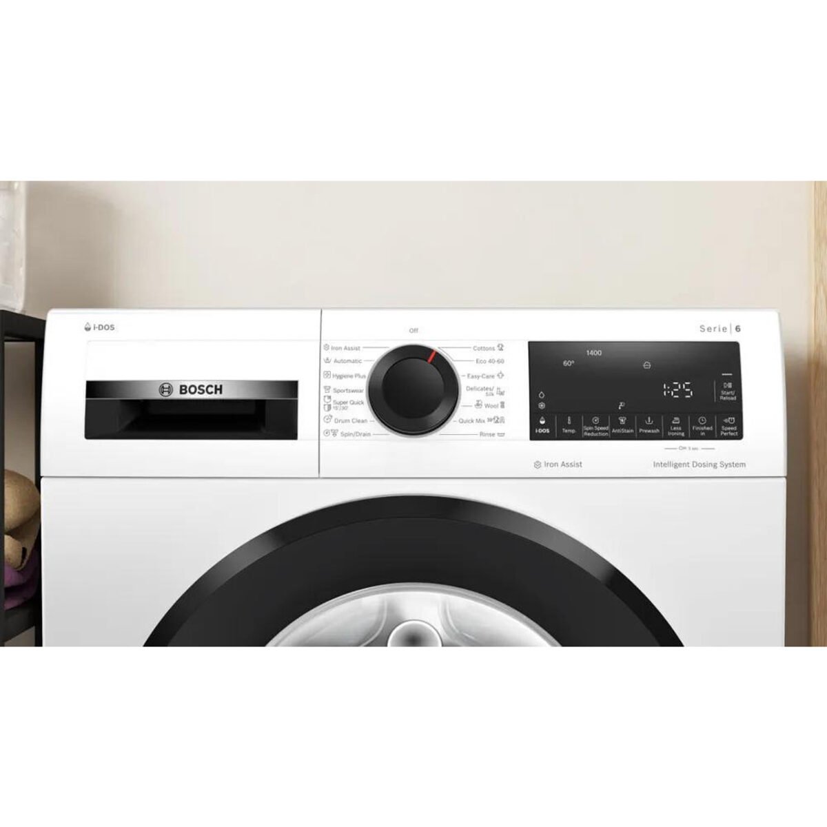 Пералня Bosch WGG244F3BY , 1400 об./мин., 9.00 kg, A , Бял - Image 2