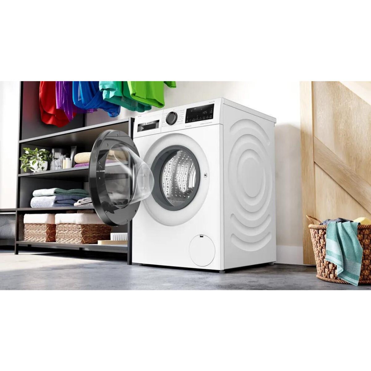 Пералня Bosch WGG244F3BY , 1400 об./мин., 9.00 kg, A , Бял - Image 3