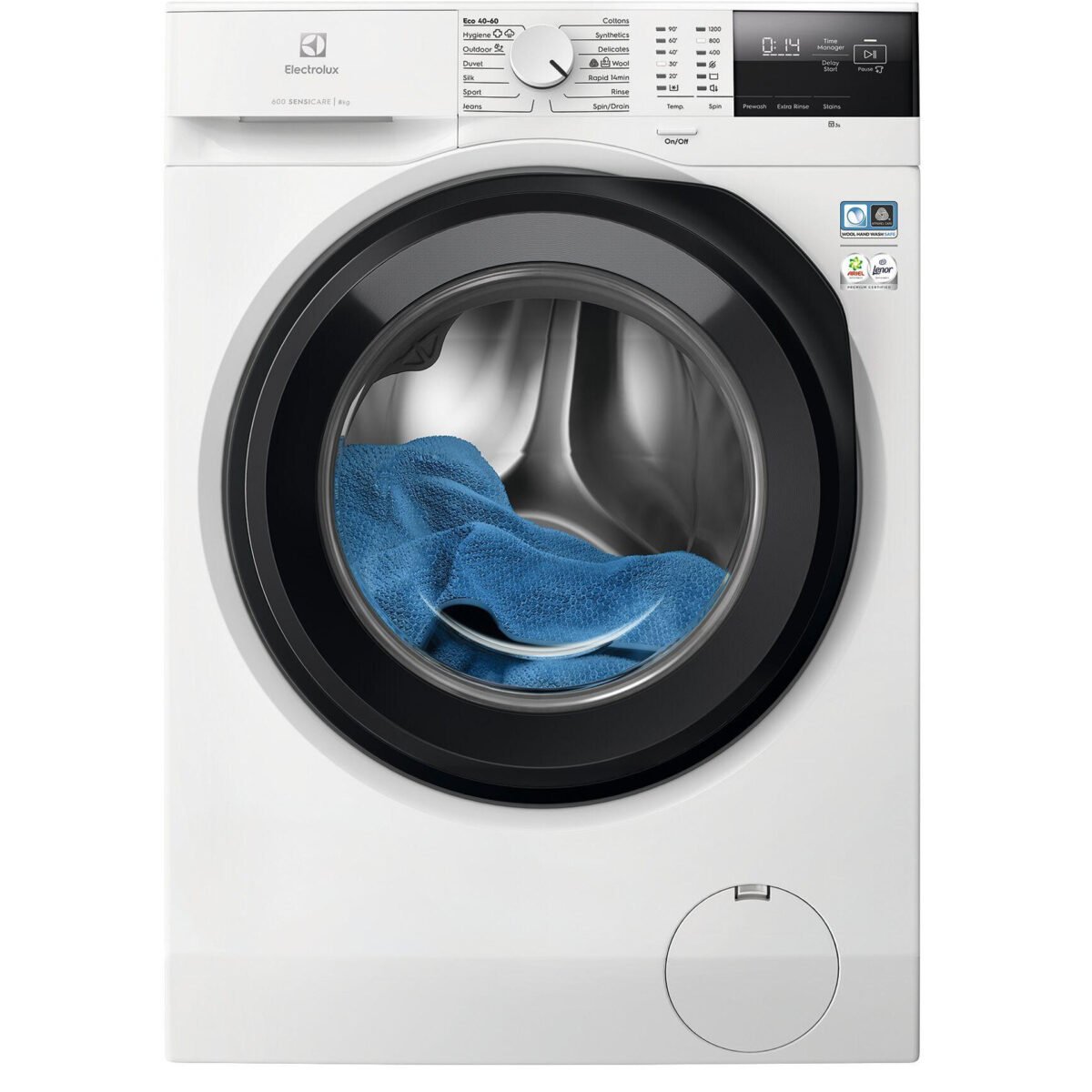 Пералня Electrolux EW6F2282E , 1200 об./мин., 8.00 kg, A , Бял - Image 1