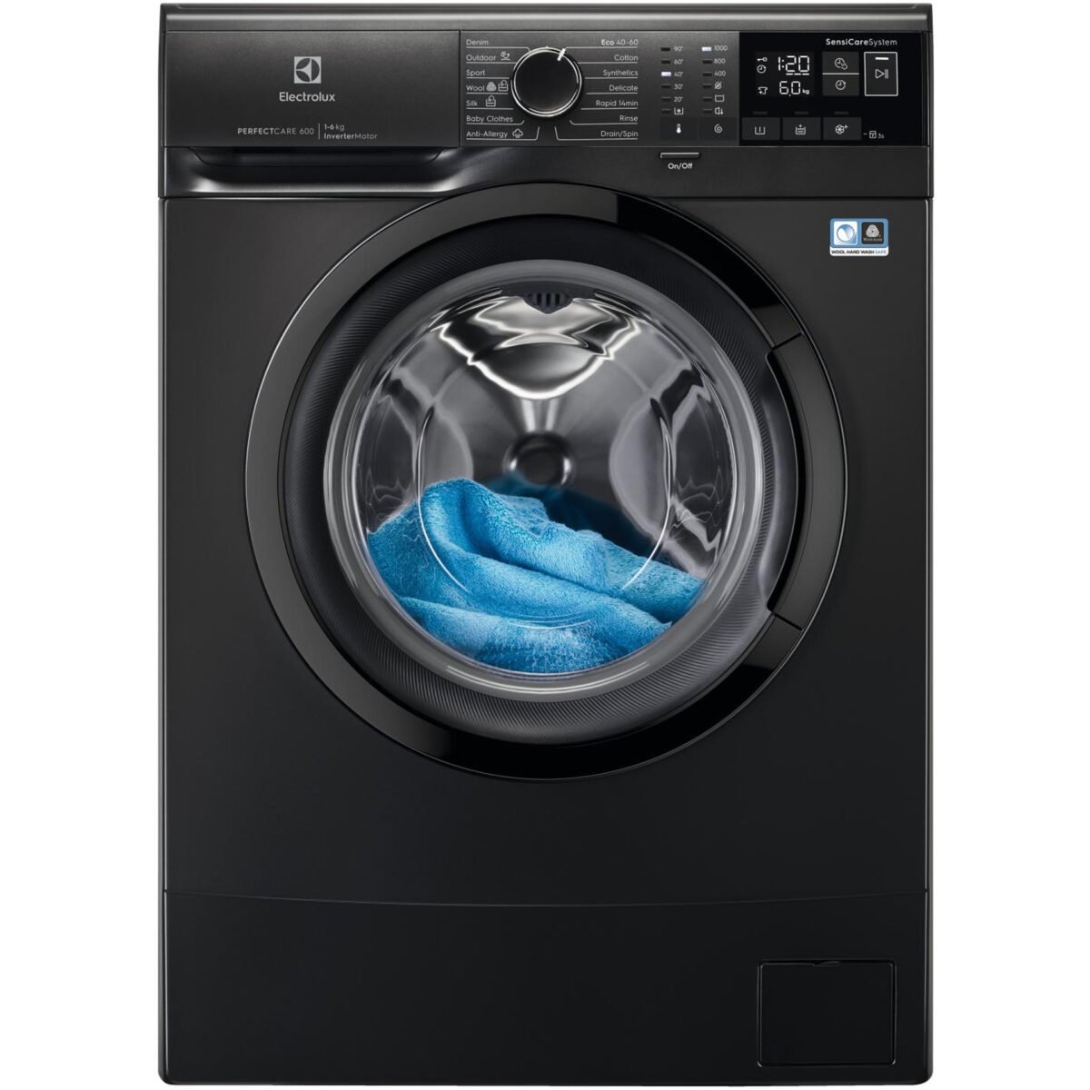 Пералня Electrolux EW6SM406BXE , 1000 об./мин., 6.00 kg, B , Inox - Image 1