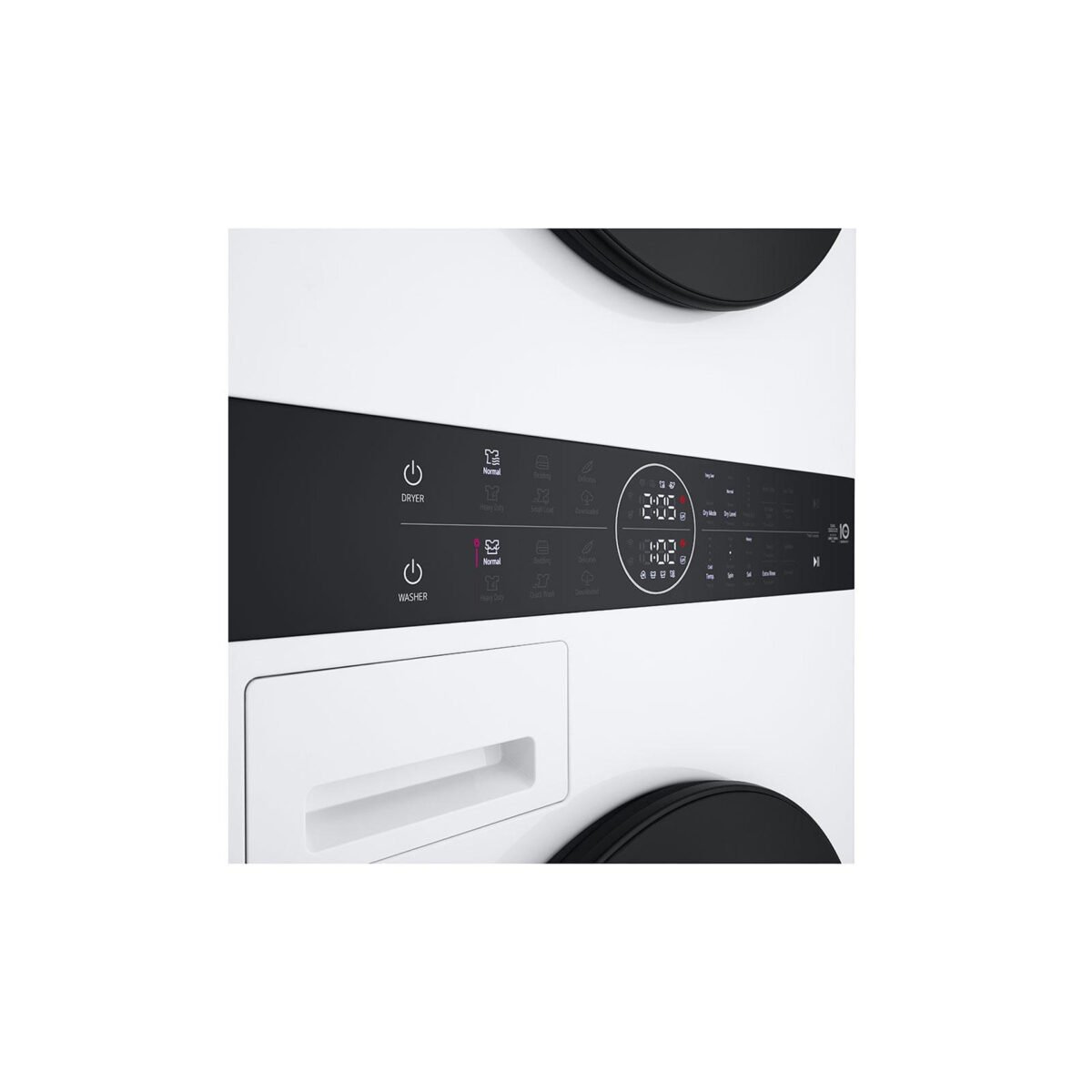 Пералня със сушилня LG WashTower WT1210WWF , 10 kg, 12.00 kg, 1400 об./мин., A , C , Бял - Image 5