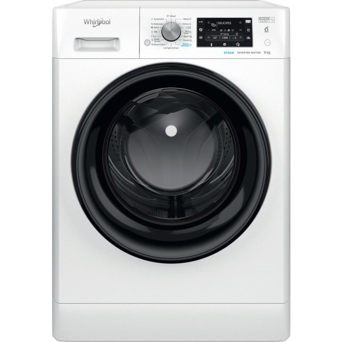 Пералня Whirlpool FFD 9489 BV EE , 1400 об./мин., 9.00 kg, A , Бял - Image 1
