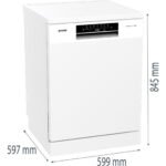 Съдомиялна машина Gorenje GS642E90W , 13 комплекта, E - Image 5