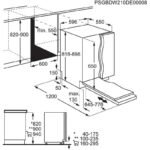 Съдомиялна машина за вграждане AEG FSS5261XZ , 13 комплекта, 600 Ш, мм, E - Image 4