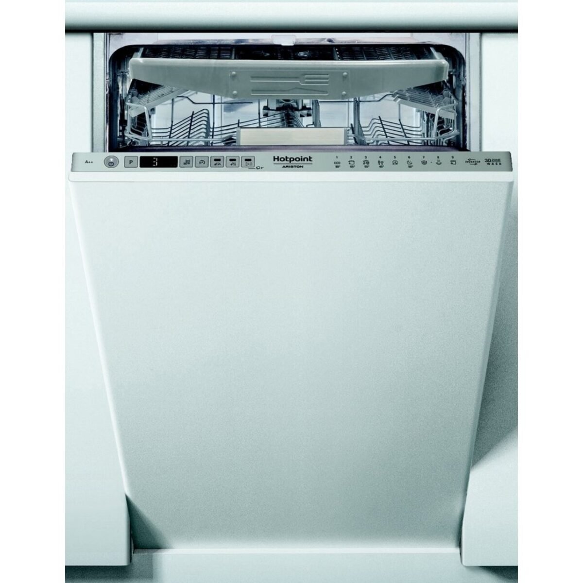 Съдомиялна машина за вграждане Hotpoint-Ariston HSIO 3O23 WFE , 10 комплекта, 450 Ш, мм, E - Image 1