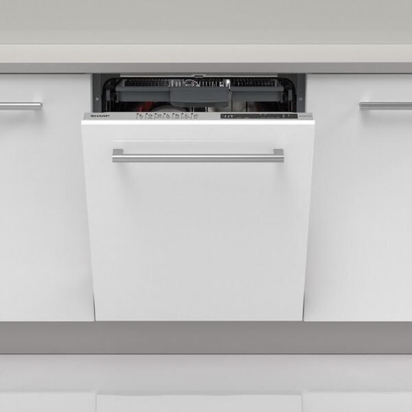 Съдомиялна машина за вграждане Sharp QW-NI27I47DX , 15 комплекта, 600 Ш, мм, D