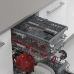 Съдомиялна машина за вграждане Sharp QW-NS1GI47EX , 10 комплекта, 45 Ш, мм, E - Image 3
