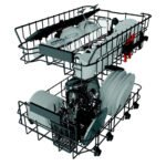 Съдомиялна машина за вграждане Whirlpool WSIC 3M27 , 10 комплекта, 450 Ш, мм, E - Image 6