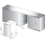 Съдомиялна машина за вграждане Whirlpool WSIO 3T223 PCE X , 10 комплекта, 450 Ш, мм, E - Image 10