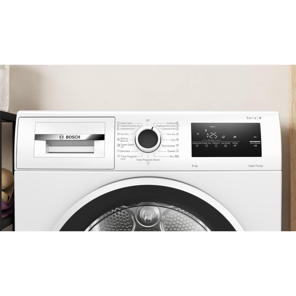Сушилня Bosch WTH85209BY , 8 kg, D , Бял - Image 2