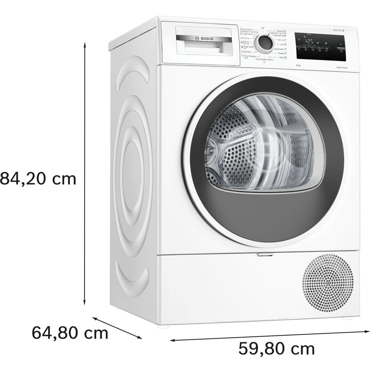 Сушилня Bosch WTH85209BY , 8 kg, D , Бял - Image 3