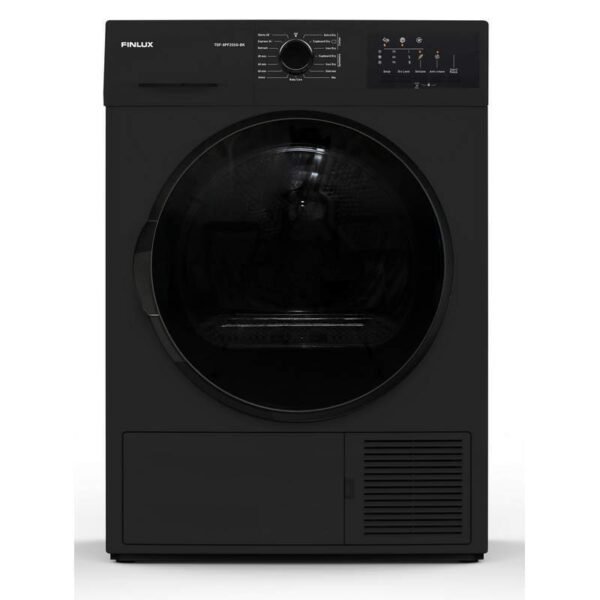 Сушилня Finlux TDF-8PF2SSG-BK , 8 kg, E , E , Черен