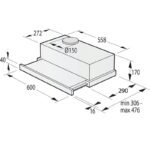 Вграден абсорбатор Gorenje TH60E3B - Image 5
