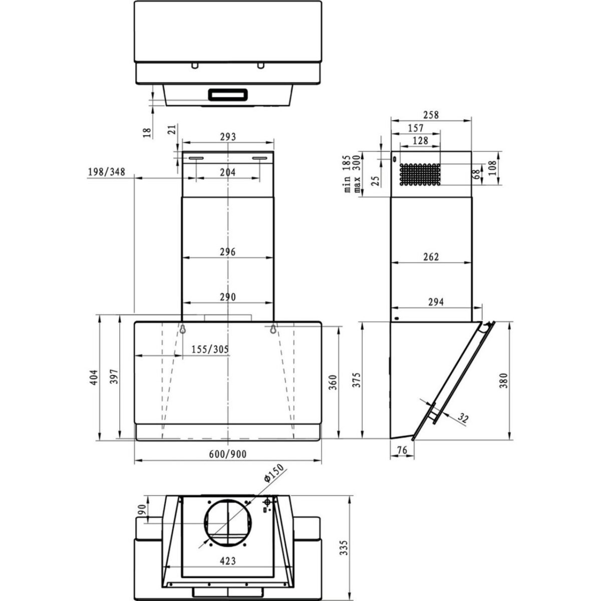 Вграден абсорбатор Gorenje WHI649EXGW - Image 4