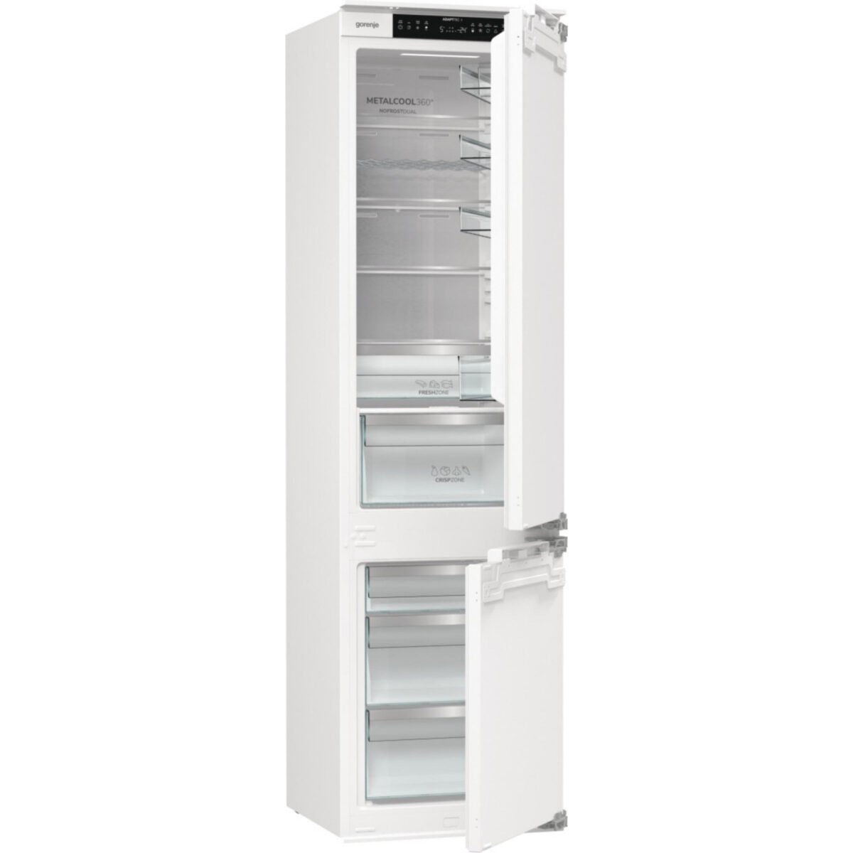 Вграден хладилник с фризер Gorenje NRKI519E82WF , 284 l, E , No Frost , Да - Image 1