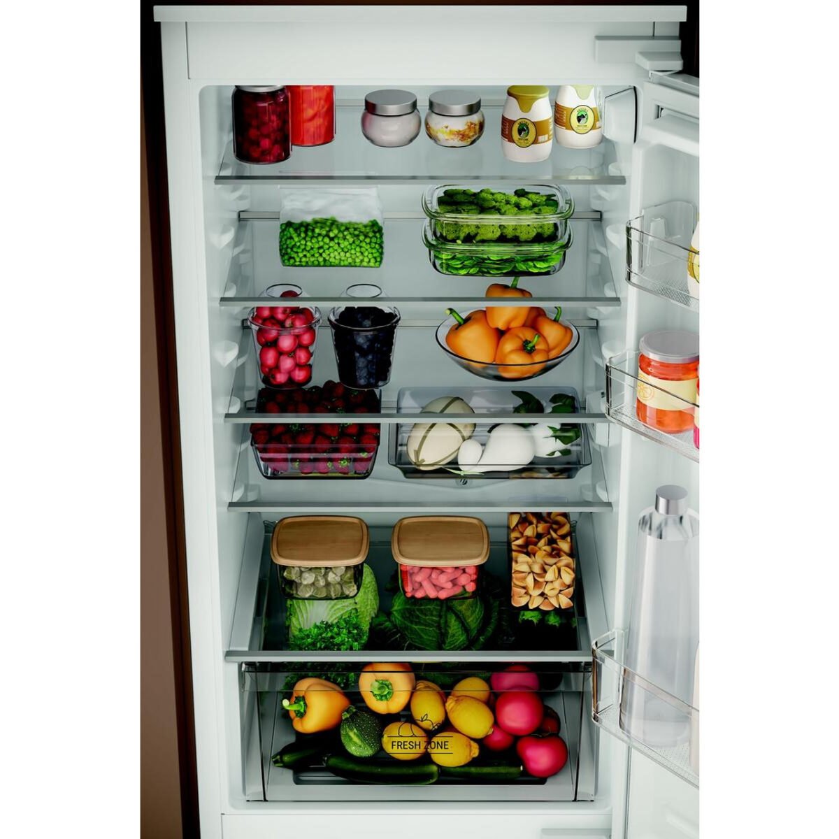Вграден хладилник с фризер Hotpoint-Ariston HAC18D041A1 , 268 l, E , Да , Статична - Image 5