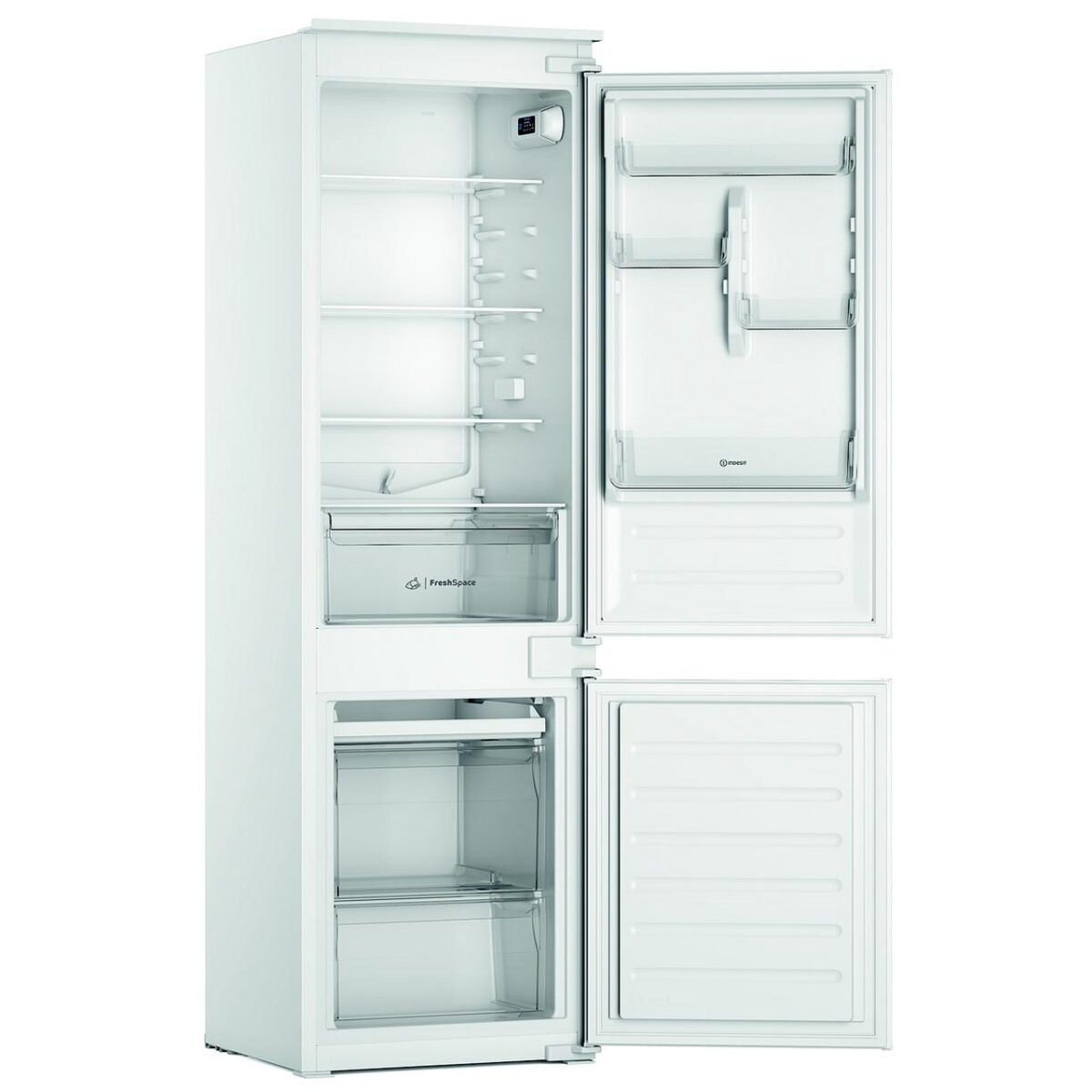 Вграден хладилник с фризер Indesit INC18D021A1 , 268 l, E , Да , Статична - Image 2