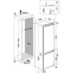 Вграден хладилник с фризер Whirlpool WH SP70 T241 P , 394 l, E , No Frost , Да - Image 10