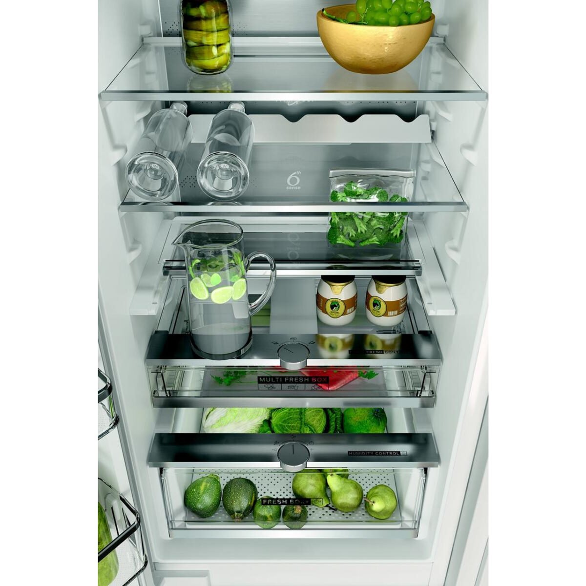 Вграден хладилник с фризер Whirlpool WHC18 T574 P , 250 l, C , No Frost - Image 4