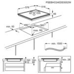 Вграден керамичен плот AEG TO64IA0FXB , Индукционен - Image 4