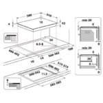 Вграден керамичен плот Hotpoint-Ariston HR 615 C . , Електрически - Image 4