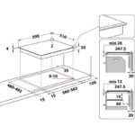Вграден керамичен плот Whirlpool WF S5060 CPBF , Индукционен - Image 6