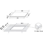 Вграден керамичен плот Whirlpool WL S8560 AL , Индукционен - Image 5