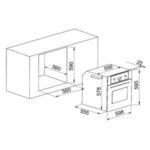 Фурна за вграждане Crown FCM 600A IX , 65 , А , Механично - Image 2
