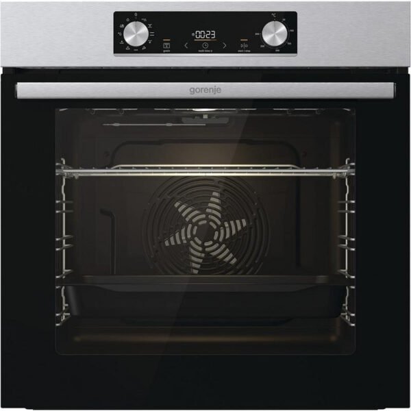 Фурна за вграждане Gorenje BO6735E02X , 77 , Push бутони , А , Водно почистване