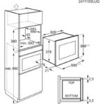 Вградена микровълнова фурна AEG OS5GM251EB , 23 , Сензорно - Image 4