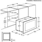 Вградена микровълнова фурна Electrolux KMFE172TEX , 17 , Сензорно - Image 4